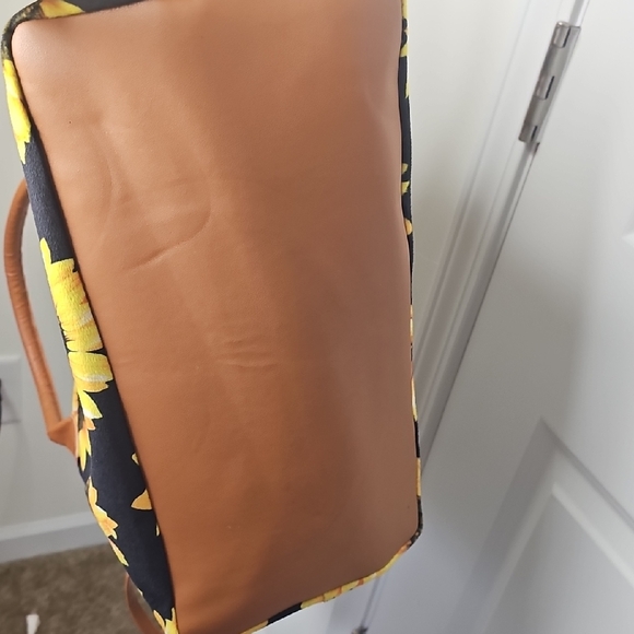 Sunflower Print Tote Bag - Picture 6 of 9